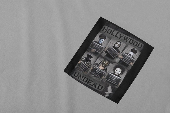 Koszulka z kieszonką Hollywood Undead 02