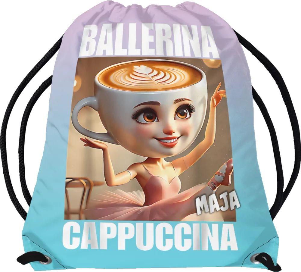 Worek Italian Brainrot Ballerina Cappucina włoski brainrot