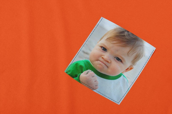 Koszulka z kieszonką SUCCESS KID