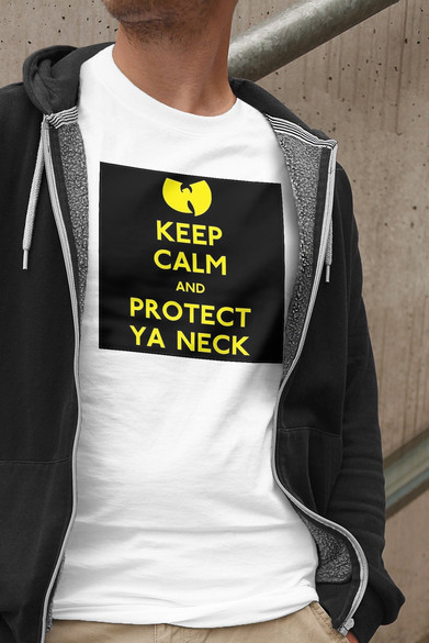 Koszulka z naszywką Wu-Tang Clan Keep Calm