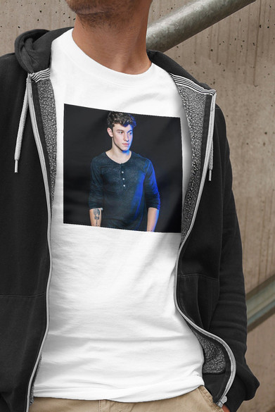 Koszulka z naszywką Shawn Mendes 03