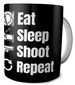 Kubek dla strzelca Eat Sleep Shoot Repeat