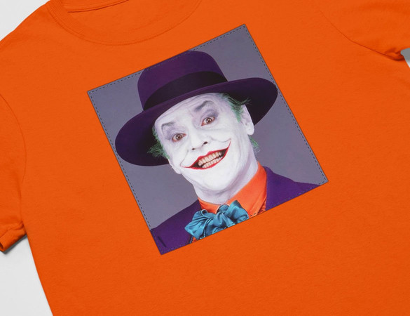 Koszulka z naszywką Joker Jack Nicholson 02