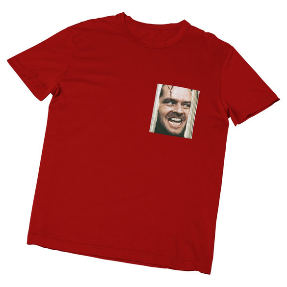 Koszulka z kieszonką JACK NICHOLSON LŚNIENIE
