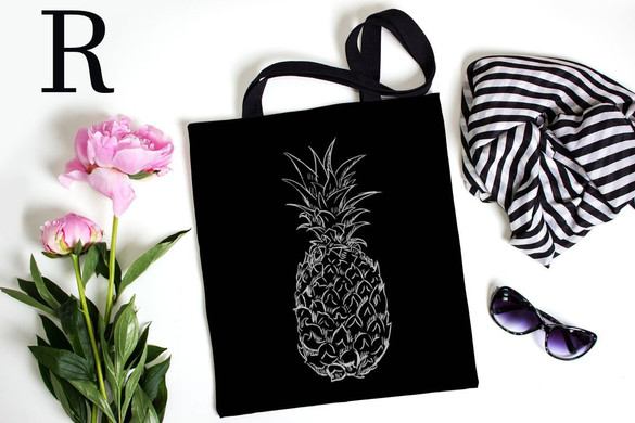 Torba na ramię FLAMINGI ANANASY Dużo Wzorów!!!