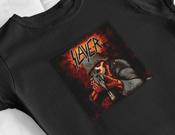 Bluzka damska z naszywką Slayer Demon