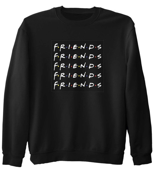 Bluza z naszywką Friends logo