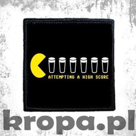 Naszywka  AT TEMPING A HIGH SCORE