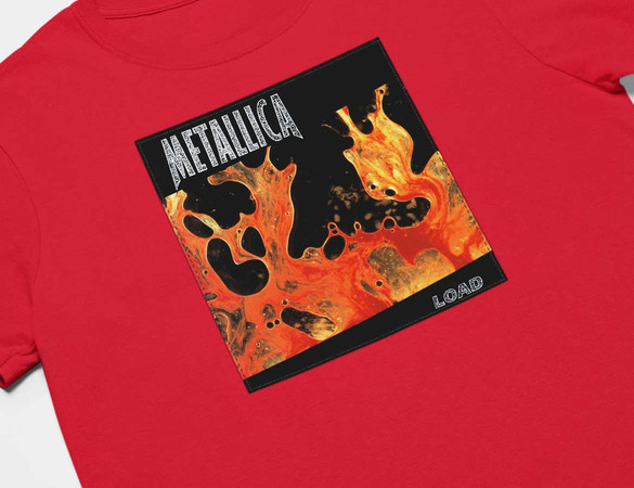 Koszulka z naszywką Metallica Load
