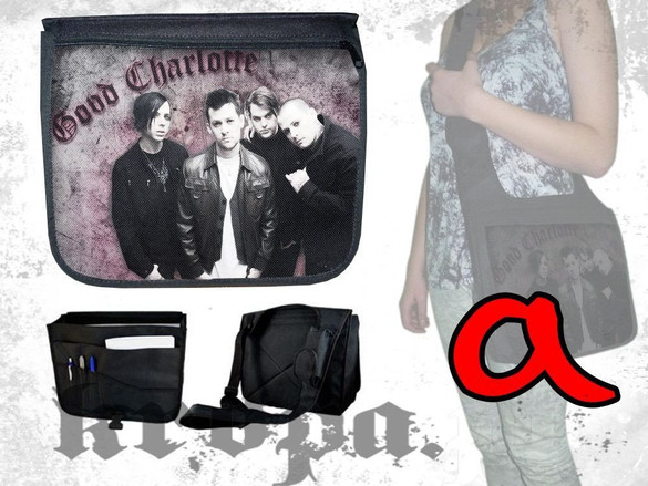 Torba szkolna na ramię GOOD CHARLOTTE