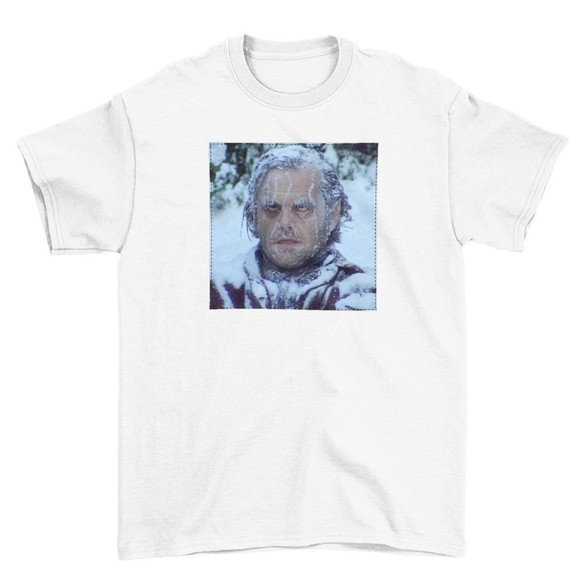 Koszulka z naszywką Lśnienie Nicholson Ice