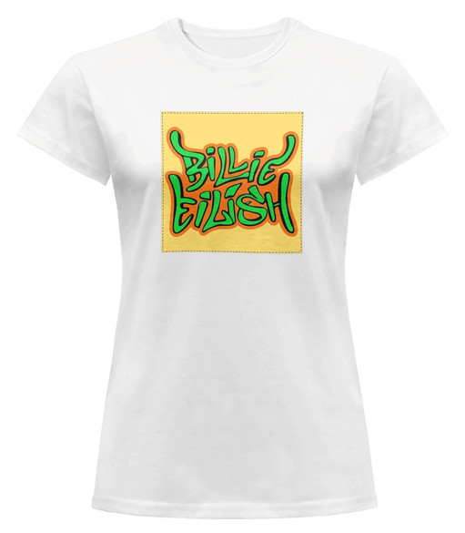 Bluzka damska z naszywką Billie Eilish 04