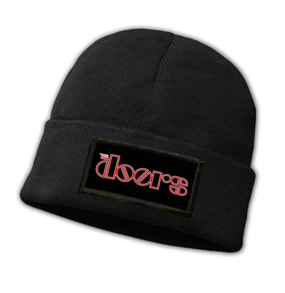 Czapka zimowa z naszywką THE DOORS