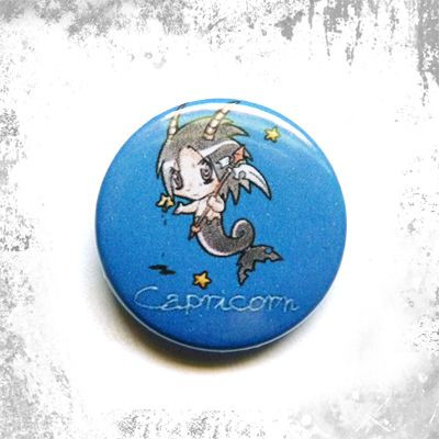 Przypinka ZNAK ZODIAKU - KOZIOROŻEC