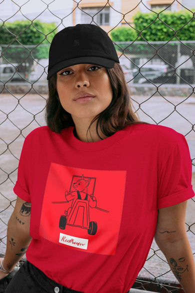 Koszulka z naszywką Redrum