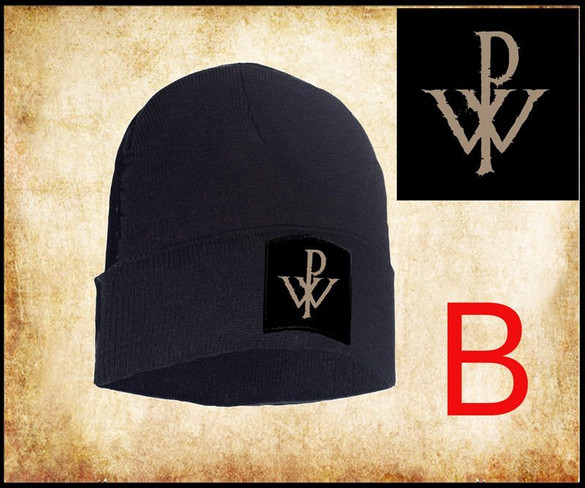 Czapka zimowa z naszywką POWERWOLF