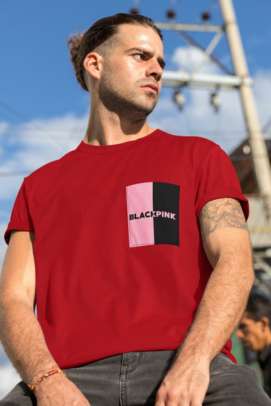 Koszulka z kieszonką BLACKPINK 02