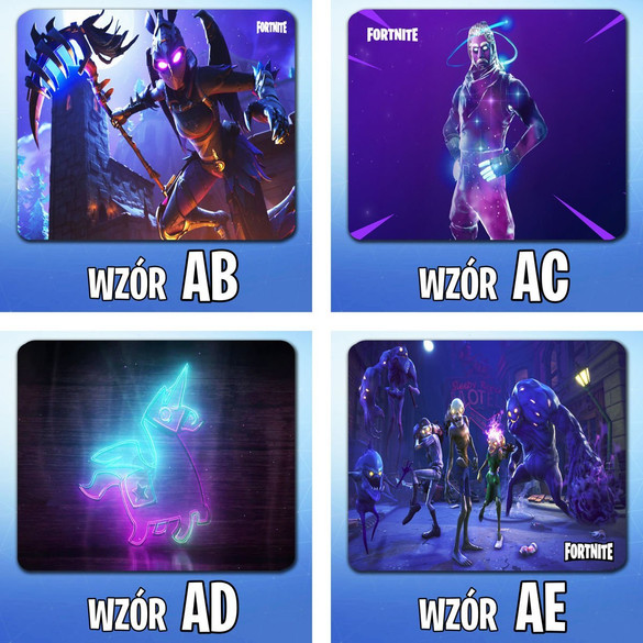 Podkładka pod mysz FORTNITE 24x19cm Z POLSKI +imię