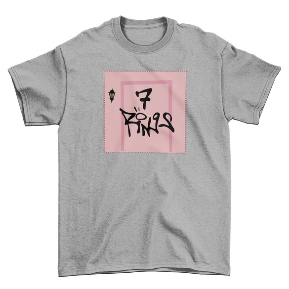 Koszulka z naszywką ARIANA GRANDE 08