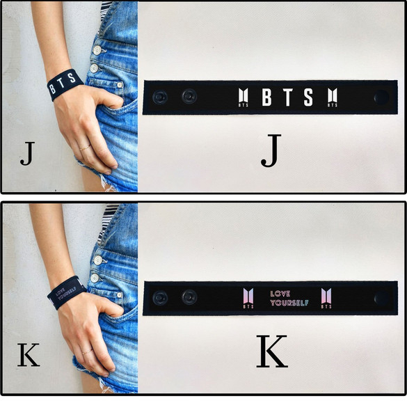 Opaska na rękę BTS BANGTAN BOYS 