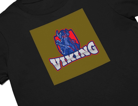 Koszulka z naszywką  VIKING