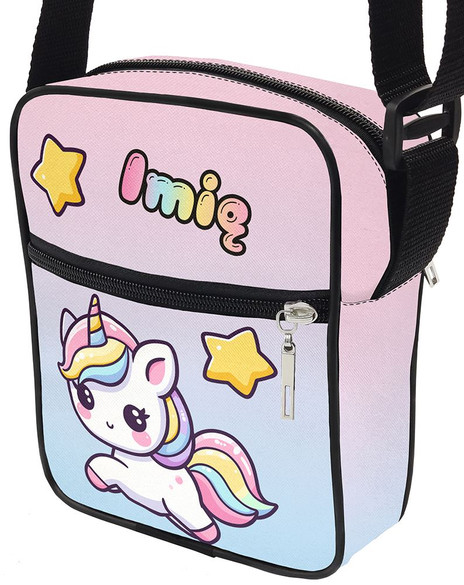 Listonoszka Jednorożec Kawaii z gwiazdkami – z imieniem gratis