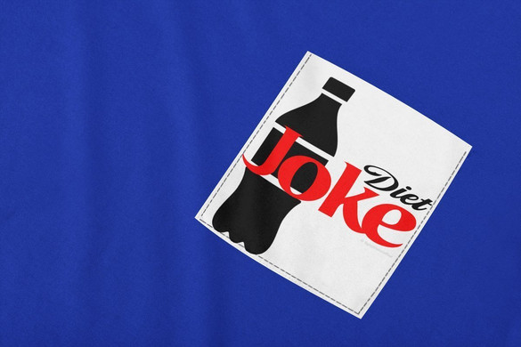 Koszulka z kieszonką DIET JOKE
