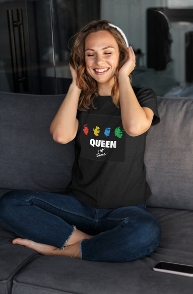 Bluzka damska z naszywką Queen Hot Space 02