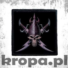 Naszywka  WARRIOR SKULL