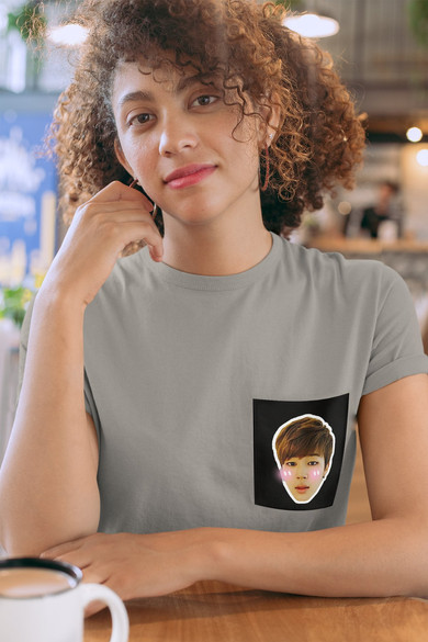 Koszulka z kieszonką BTS JUNGKOOK