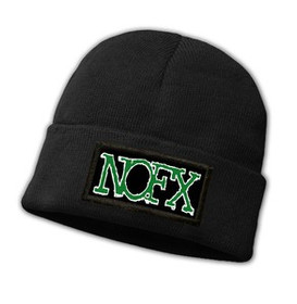 Czapka zimowa z naszywką NOFX