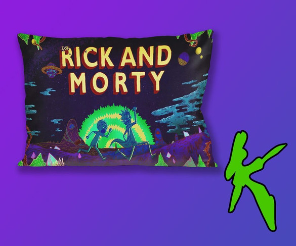 Poduszka RICK and MORTY 60x40cm WZORY + imię GRATIS