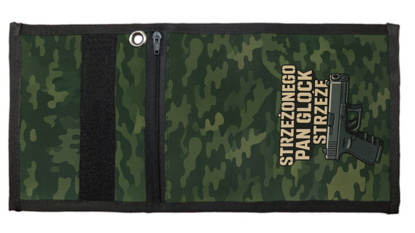 Portfel dla strzelca Strzeżonego Pan glock strzeże