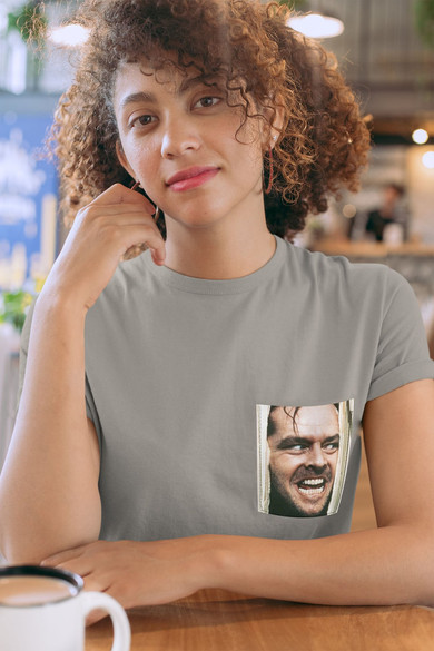 Koszulka z kieszonką JACK NICHOLSON LŚNIENIE