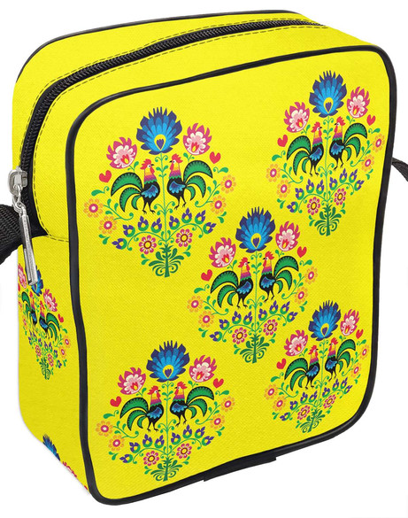 Torba Listonoszka Wzory Łowickie 03 Dodaj Napis!