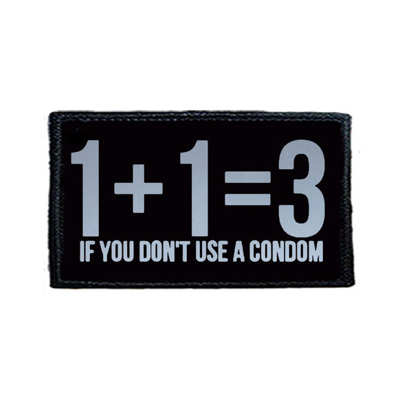 Naszywka  1+1= 3 ......