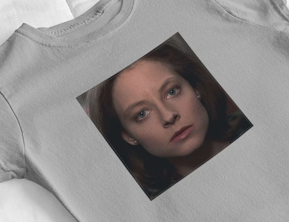 Bluzka damska z naszywką Clarice Starling