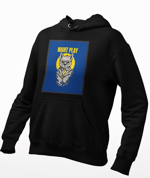 Bluza z naszywką 1 NIGHT PLAY