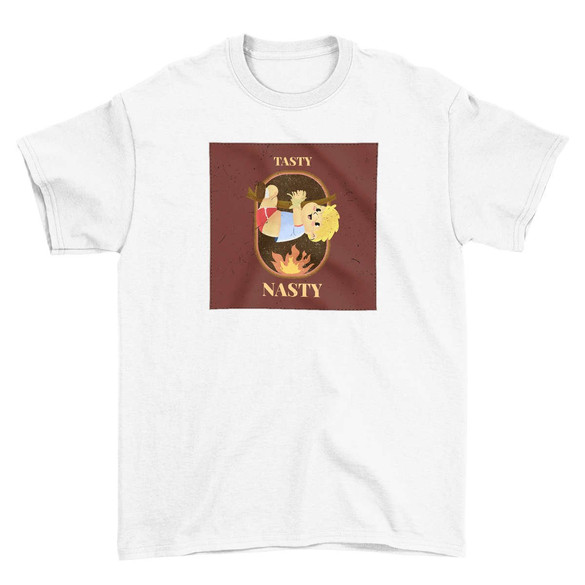 Koszulka z naszywką Tasty Nasty