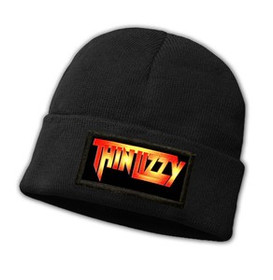 Czapka zimowa z naszywką THIN LIZZY