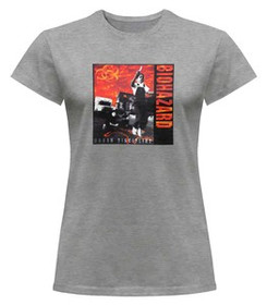 Bluzka damska z naszywką Biohazard 01