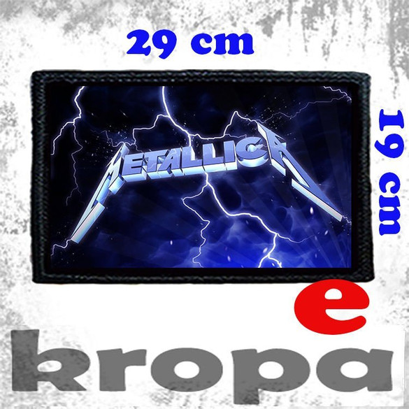 Naszywka duża na ubranie METALLICA
