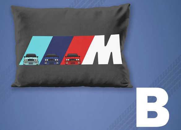 Poduszka fana BMW FULLPRINT 60x40cm 
