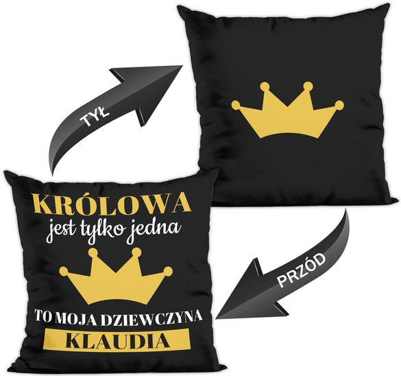 Poduszka na Walentynki DODAJ NAPIS