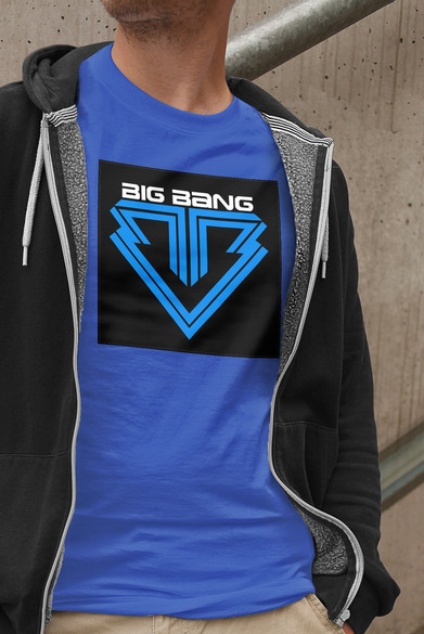 Koszulka z naszywką BIG BANG  logo