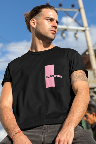 Koszulka z kieszonką BLACKPINK 02