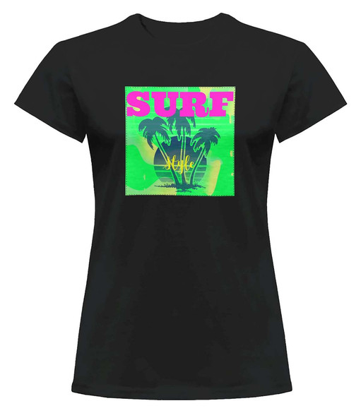 Bluzka damska z naszywką Surf