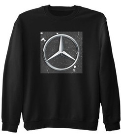 Bluza z naszywką Mercedes logo