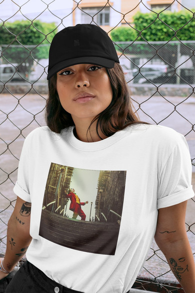 Koszulka z naszywką Joker Dance 02