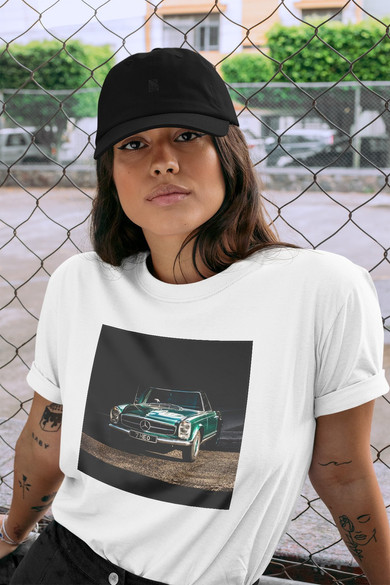 Koszulka z naszywką Mercedes classic